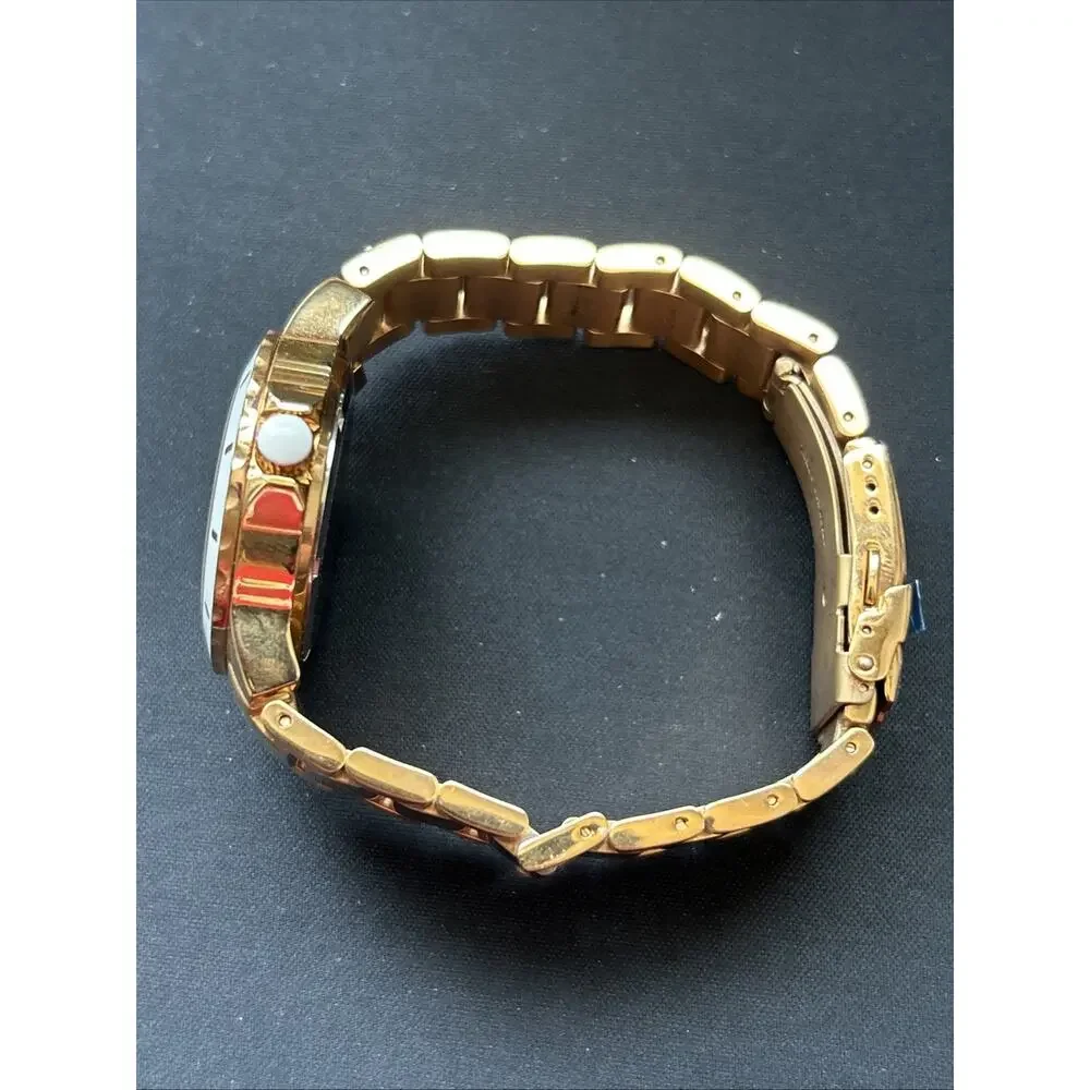 A_Line Rose Gold Tone White Dial Men’s Quartz Watch